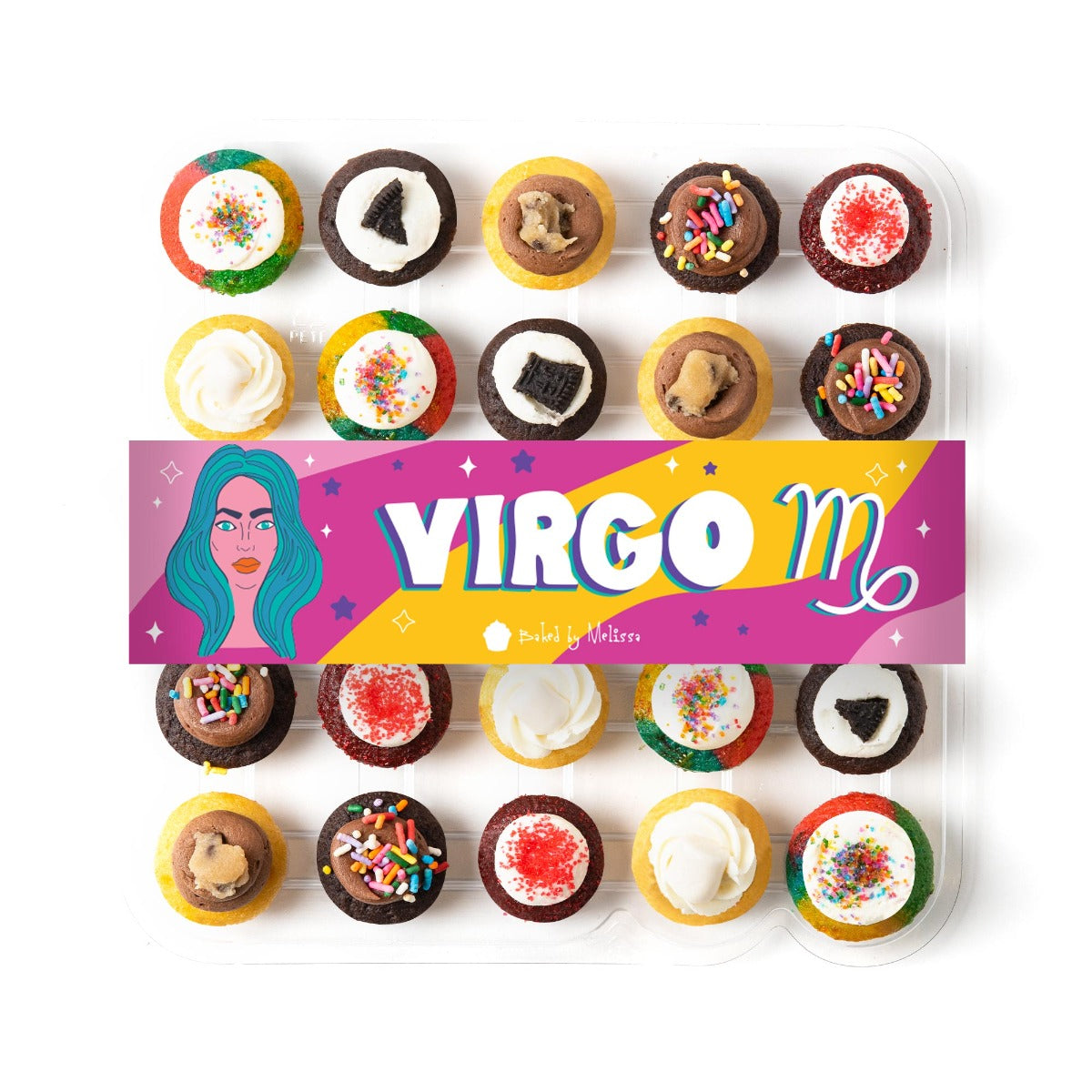 Gluten Free Virgo Cupcakes 25-Pack
