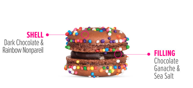 Double Chocolate Macaron
