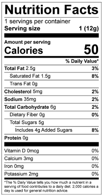 Gluten Free Cookies & Cream