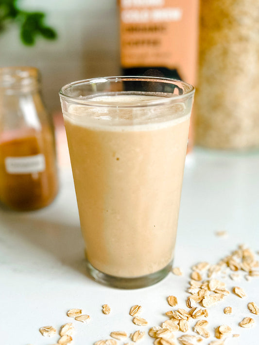 Cold Brew Maple Tahini Smoothie