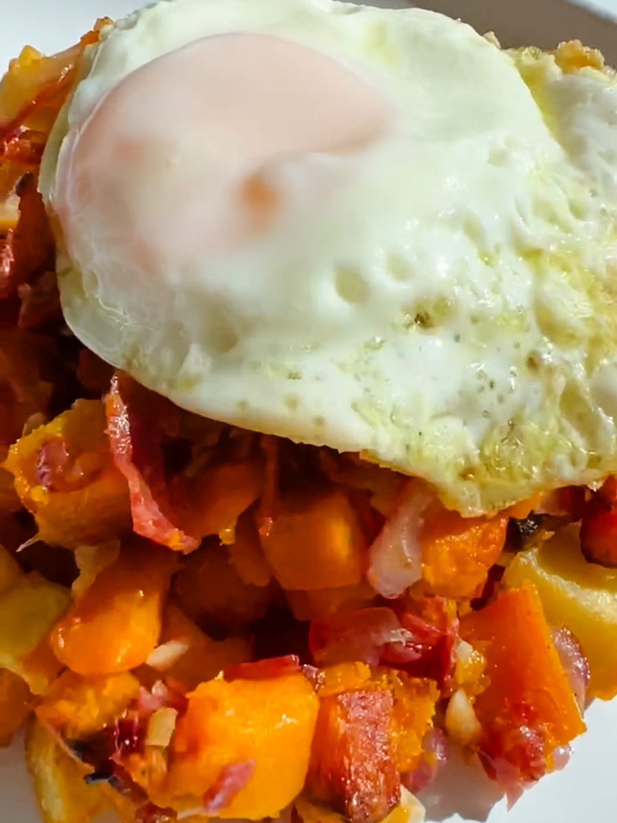 Squash Breakfast Hash