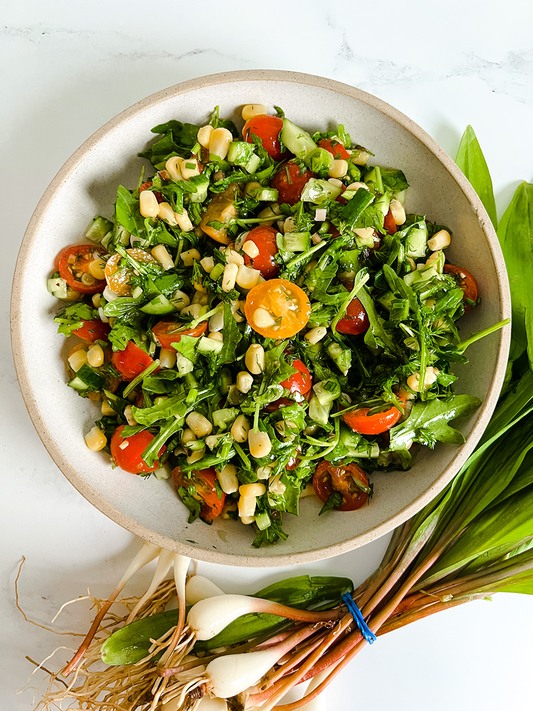 Ramp & Corn Salad
