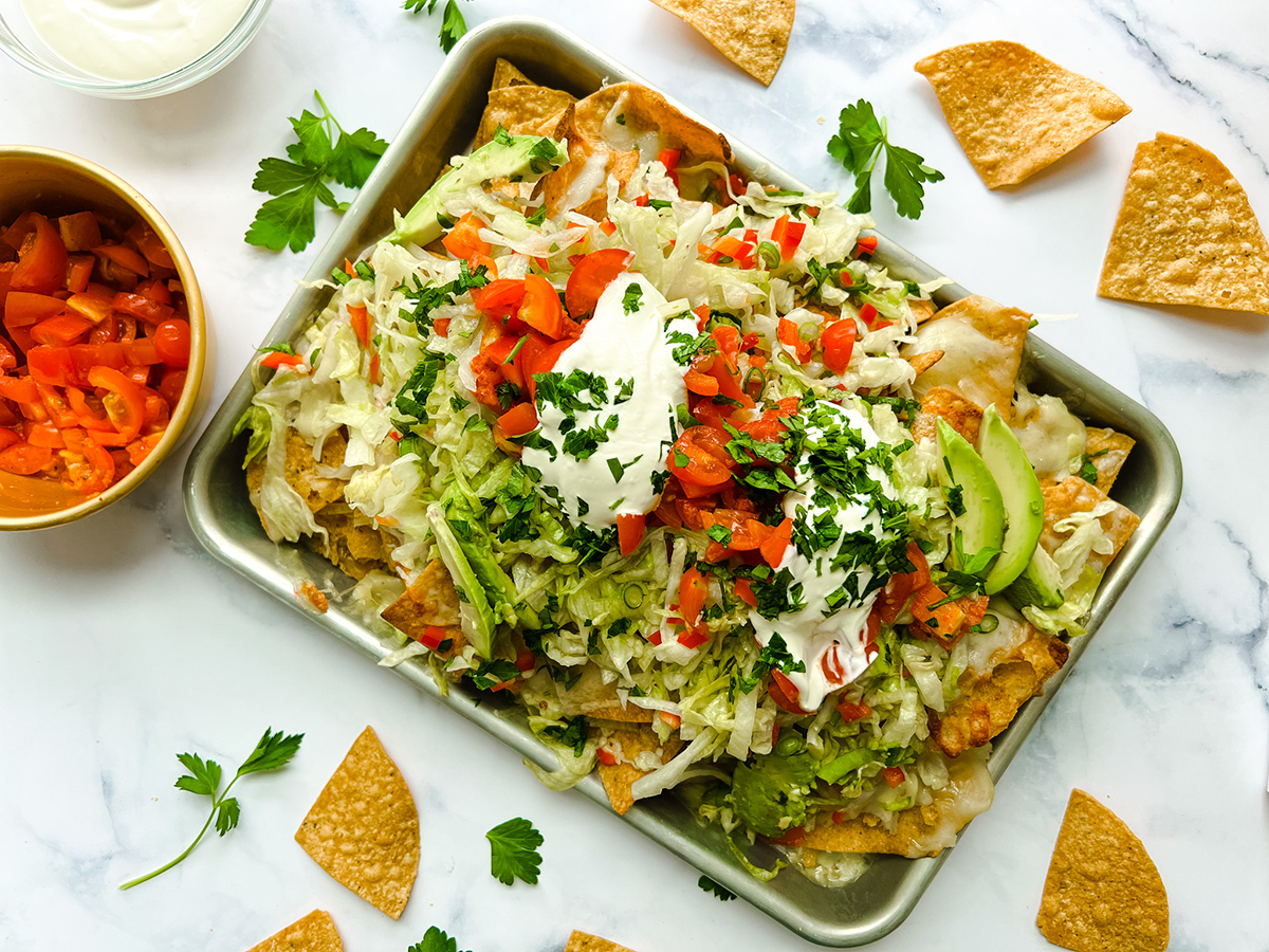 Taco Salad Nachos