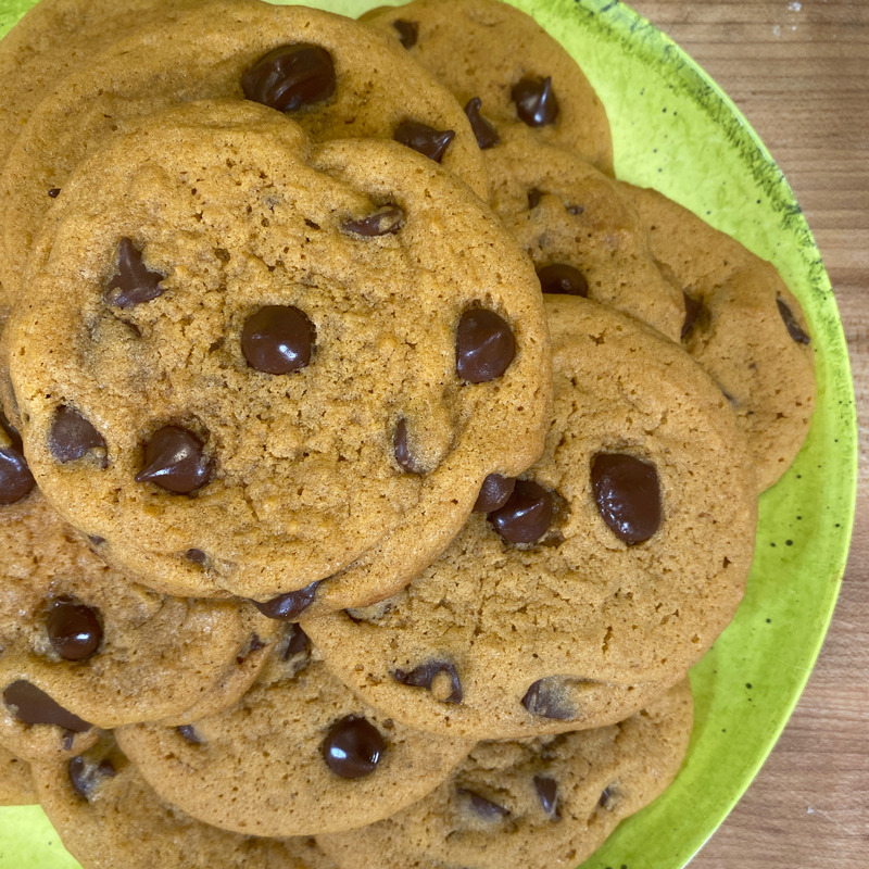 Brown Butter Pumpkin Spice Cookies