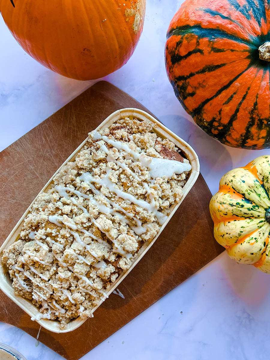 Maple Pumpkin Doughnut Loaf