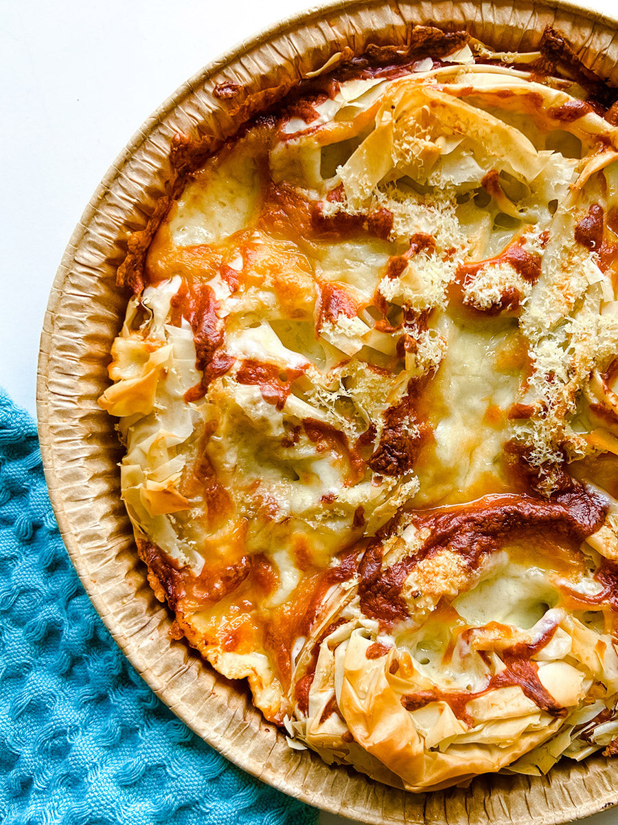 Easy, Cheesy Phyllo Bread