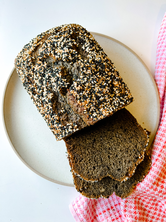 Toasted Sesame Banana Bread