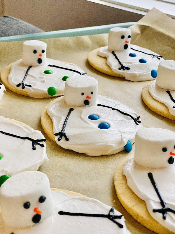 Melting Snowman Cookies