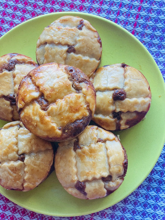 Sweet Potato Pecan Mini Pies