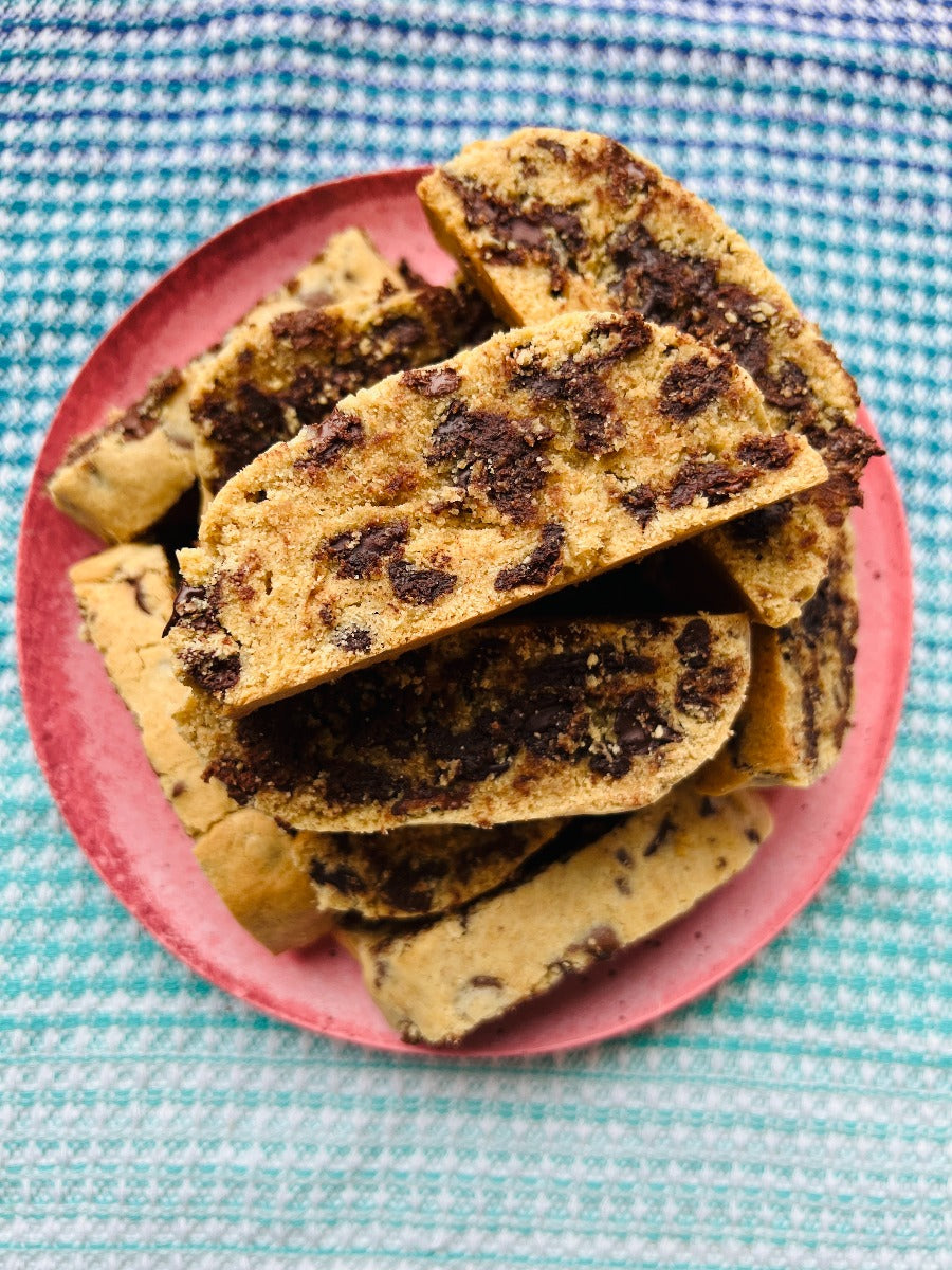 Chocolate Chip Mandel Bread