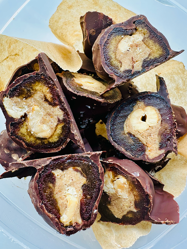 Nut Butter-Stuffed Dates