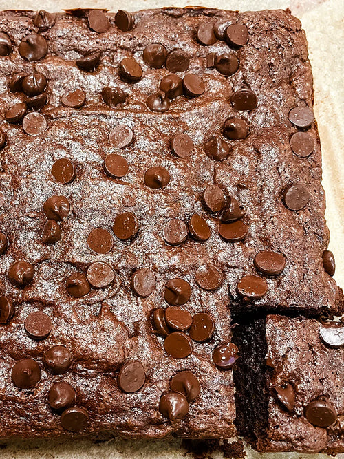 Chocolate Banana Brownies