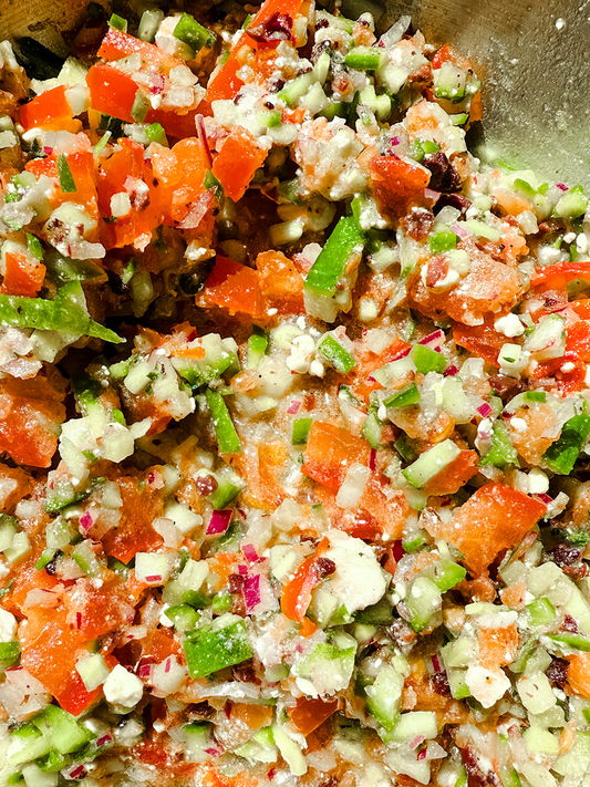 Greek Salsa Baked by Melissa recipe