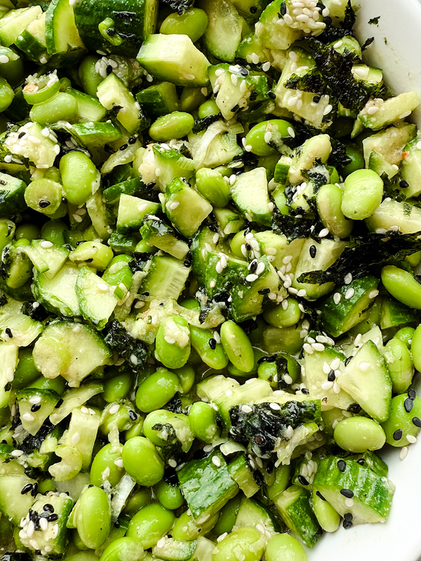 Edamame & Cucumbers
