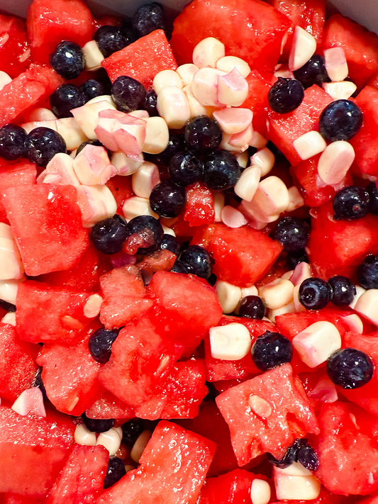 Watermelon & Blueberry Salad