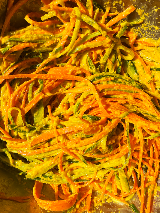 Carrot Ginger Cucumbers