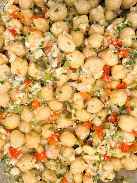 Marinated Chickpeas