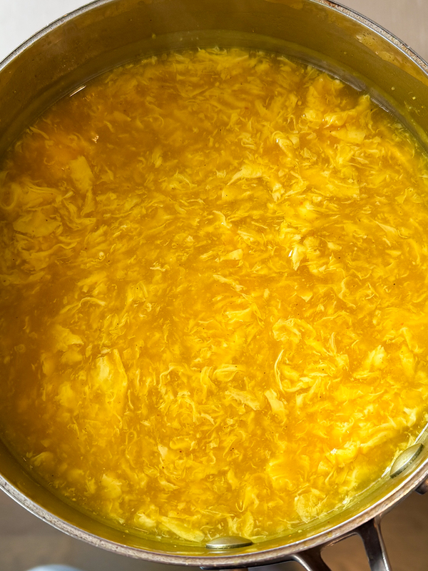 Miso Egg Drop Soup