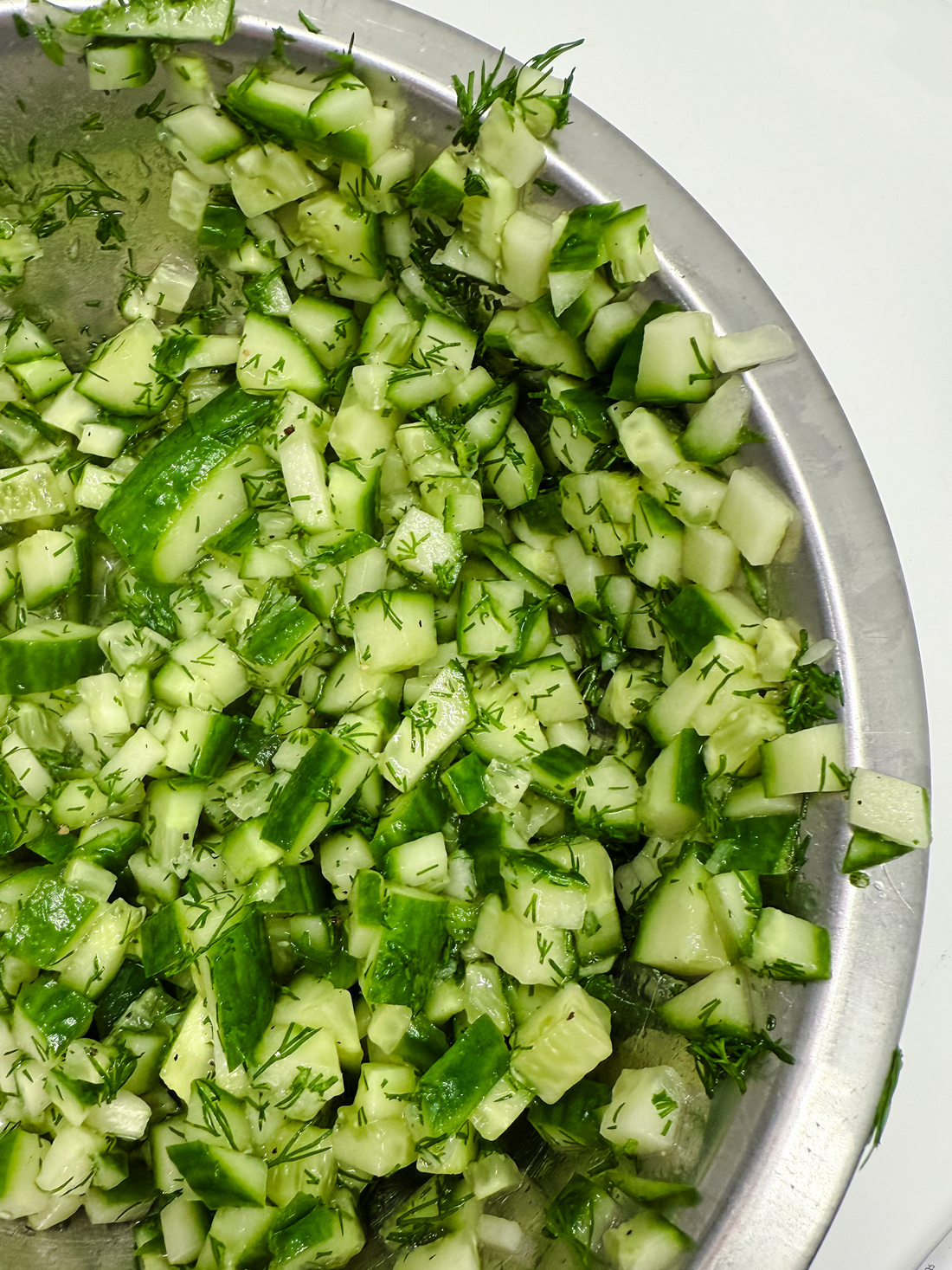 Dill & Cucumber Pickle Salad
