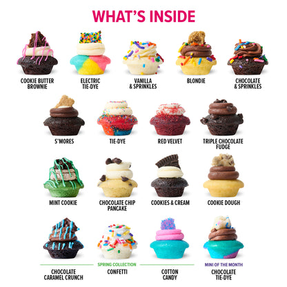 No-Nut All the Flavors Cupcakes 50-Pack