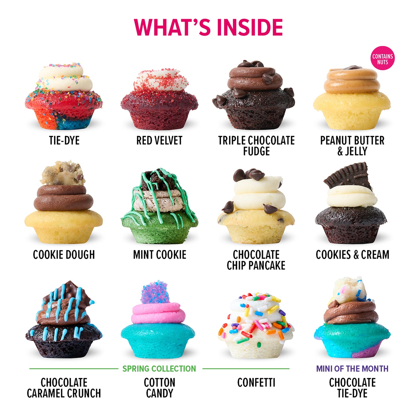 Mother's Day Gift Box 25-Pack w/ Latest & Greatest Cupcakes