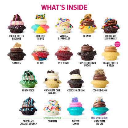All The Flavors Cupcakes 100-Pack