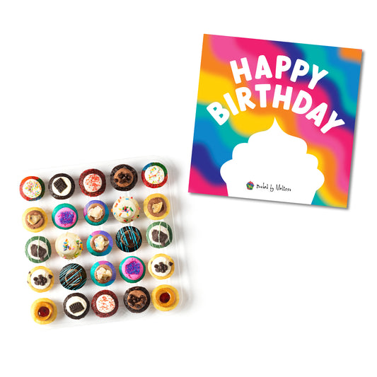Birthday Gift Box 25-Pack w/ Latest & Greatest Cupcakes