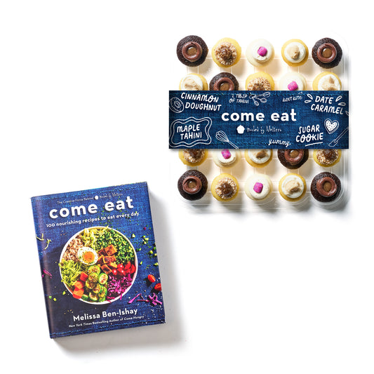Come Eat Cookbook & Cupcakes 25-Pack