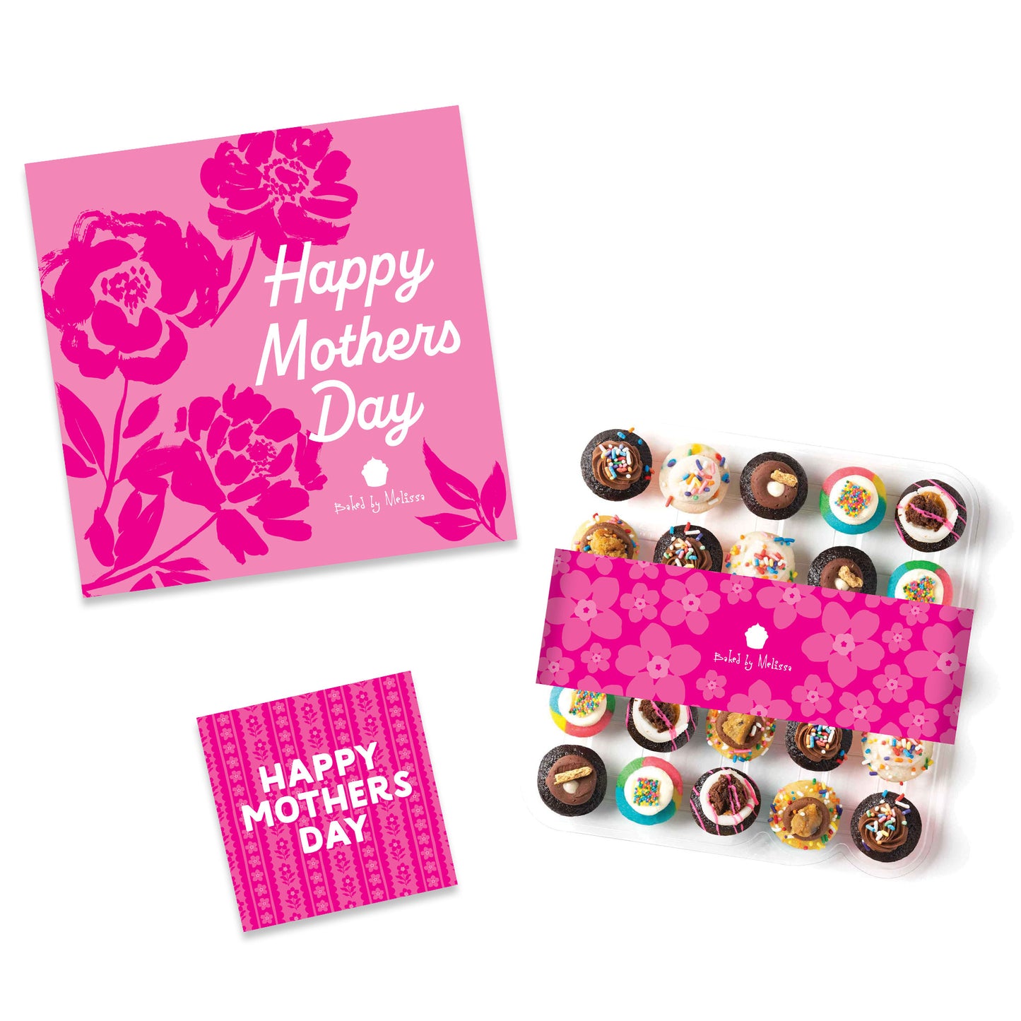 Happy Mother's Day Card & Mother's Day Gift Box 25-Pack