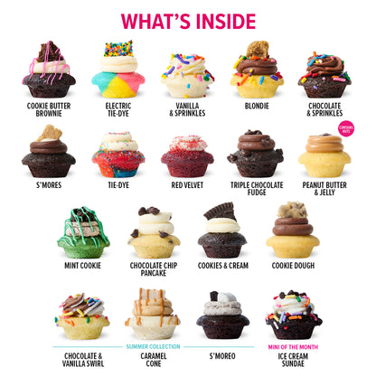 All the Flavors Cupcakes 50-Pack