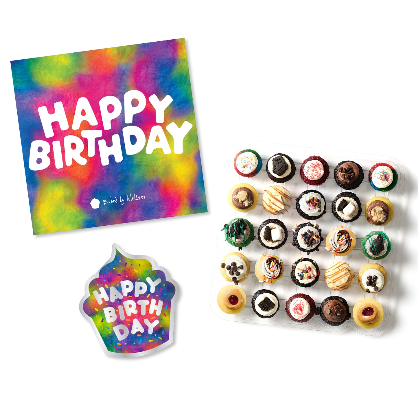 Birthday Essentials Gift Box 25-Pack & Birthday Card