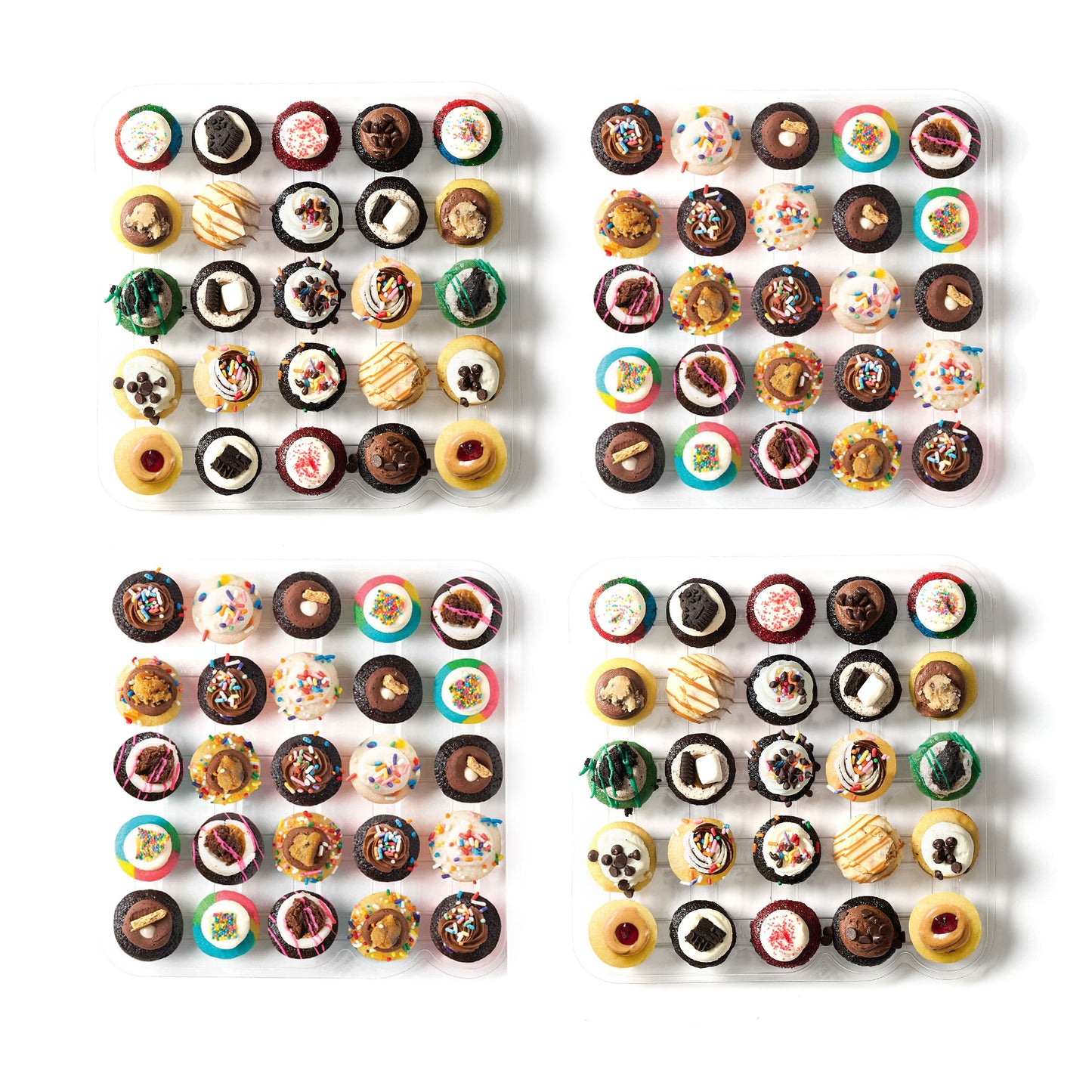All The Flavors Cupcakes 100-Pack