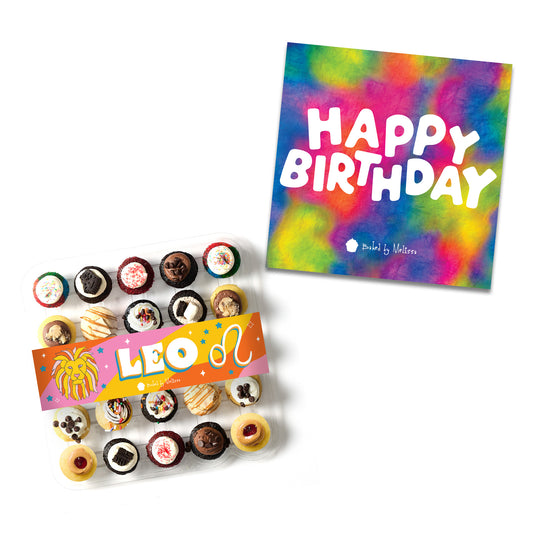 Birthday Gift Box 25-Pack w/ Zodiac Cupcakes