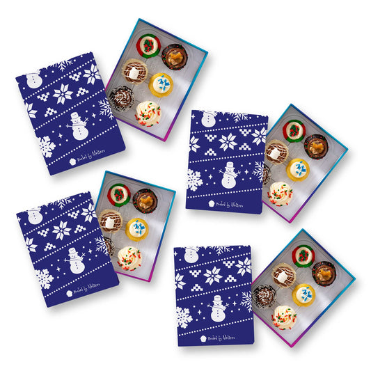 Let it Snow Cupcakes 6-Pack (Bundle of 4)