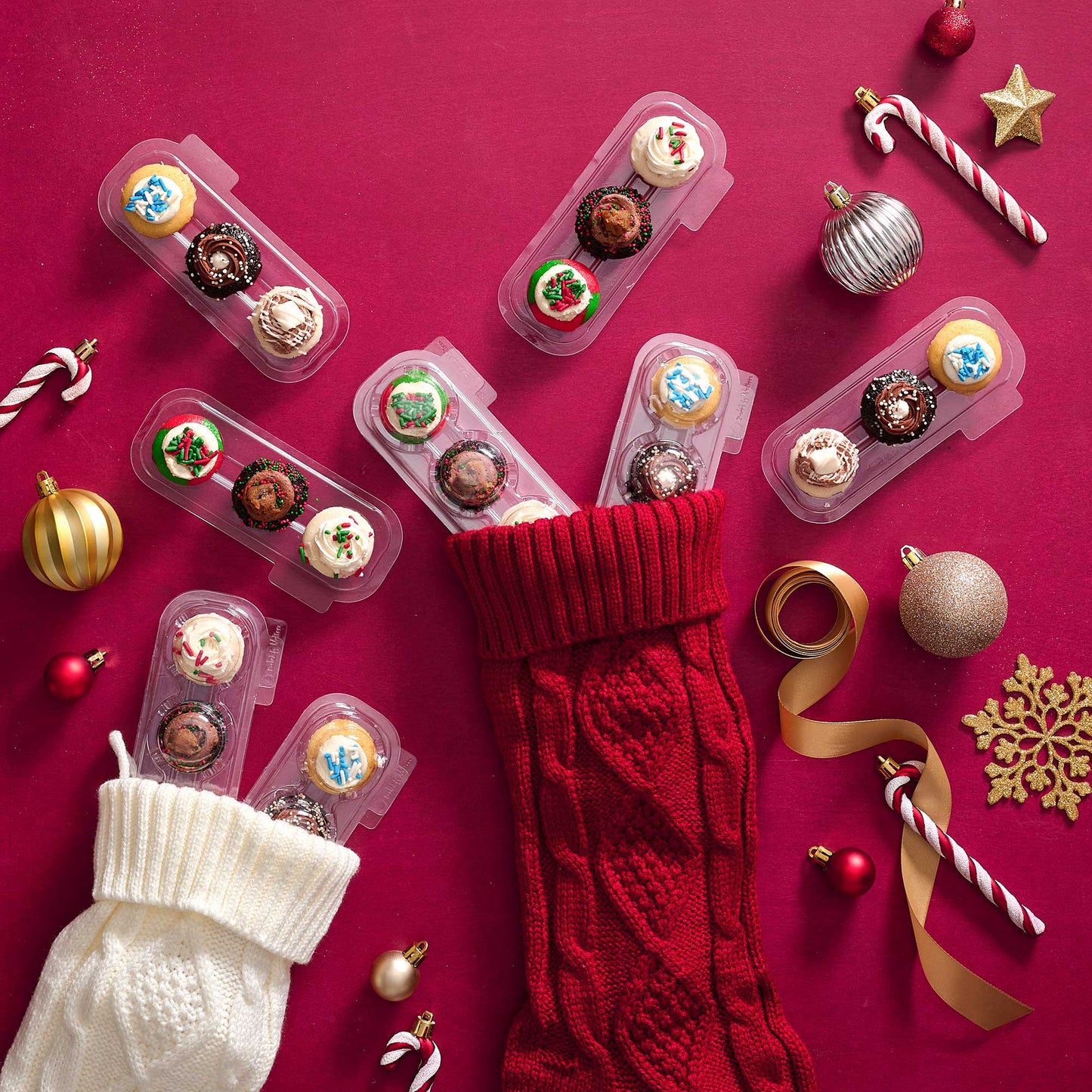 Merry Mix Cupcakes 3-Pack (Bundle of 12)