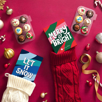 Stocking Stuffers Cupcakes 6-Pack (Bundle of 4)