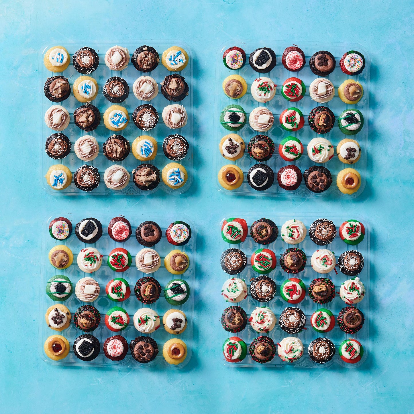 Winter Party Cupcakes 100-Pack