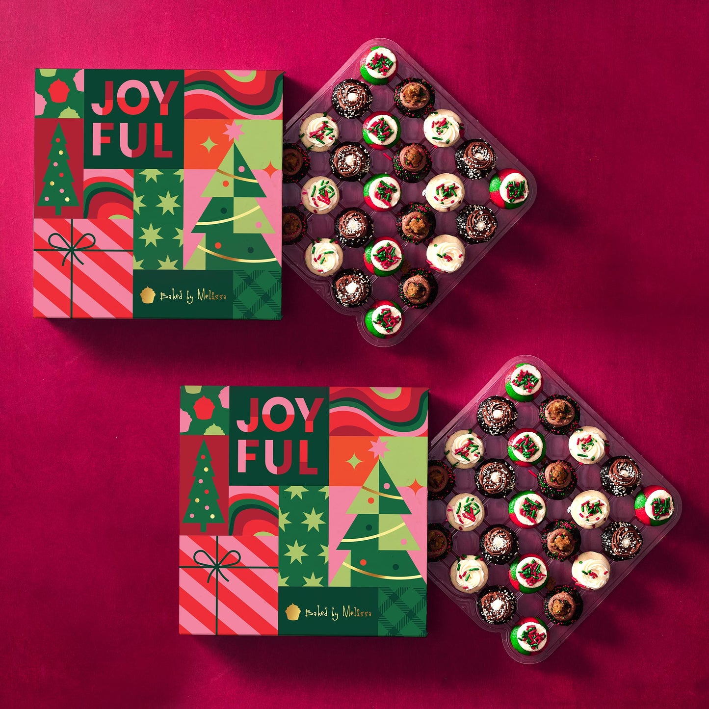 Christmas Gift Box 25-Pack (Bundle of 2)