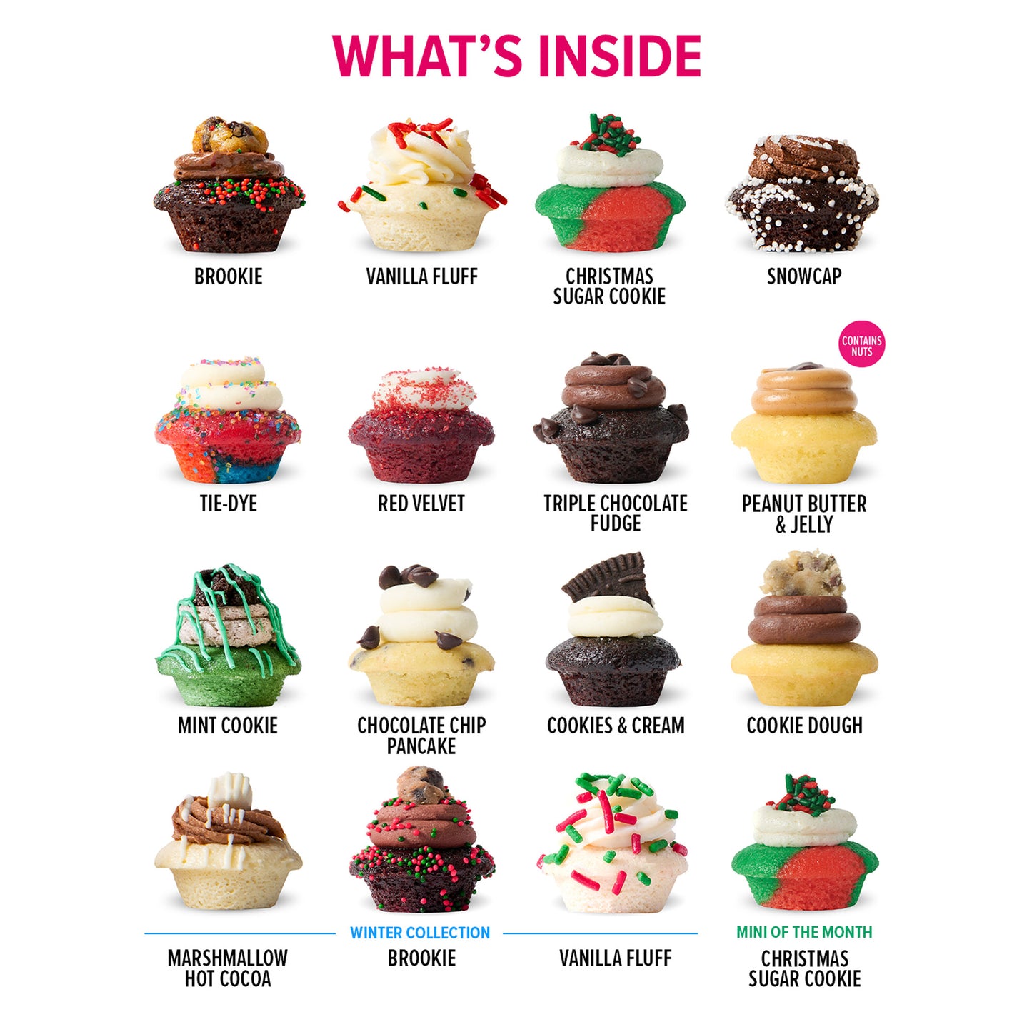 Tinsel Time Cupcakes 50-Pack