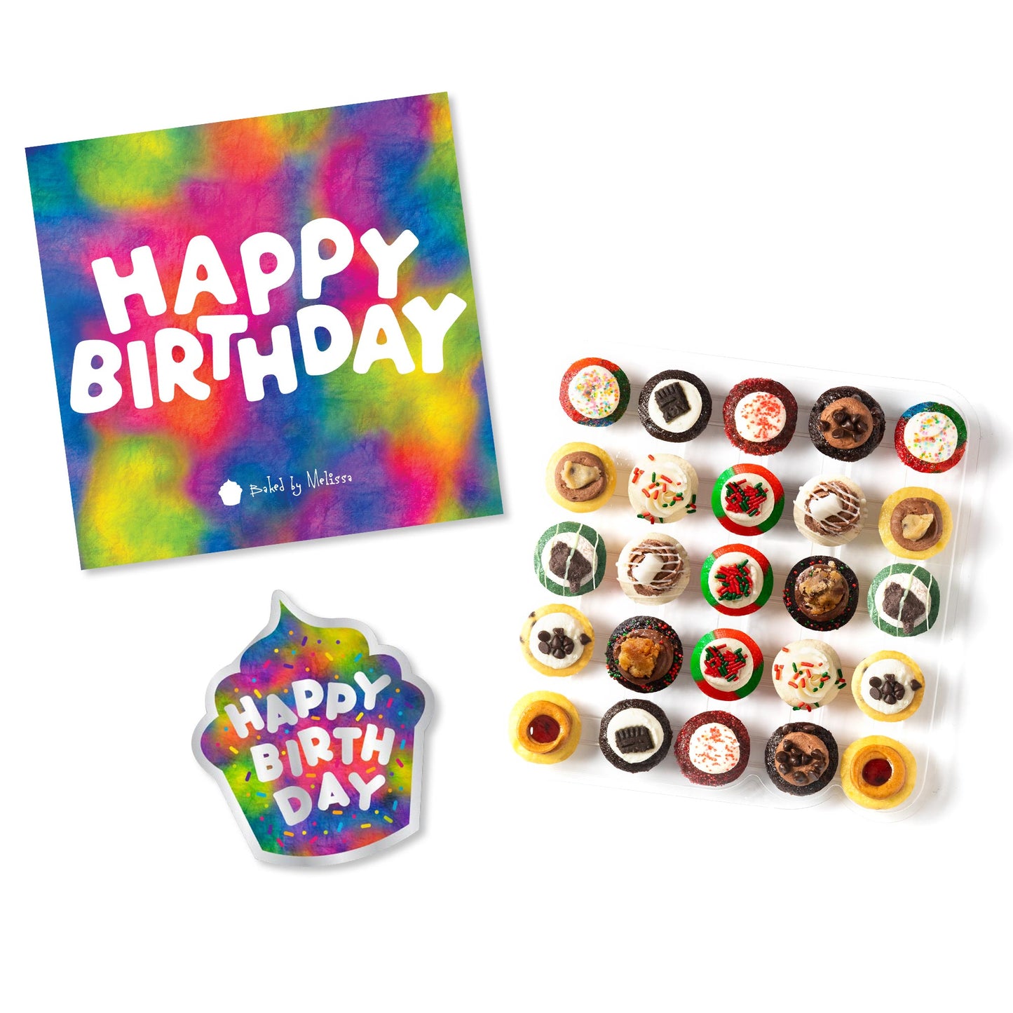 Birthday Essentials Gift Box 25-Pack & Birthday Card