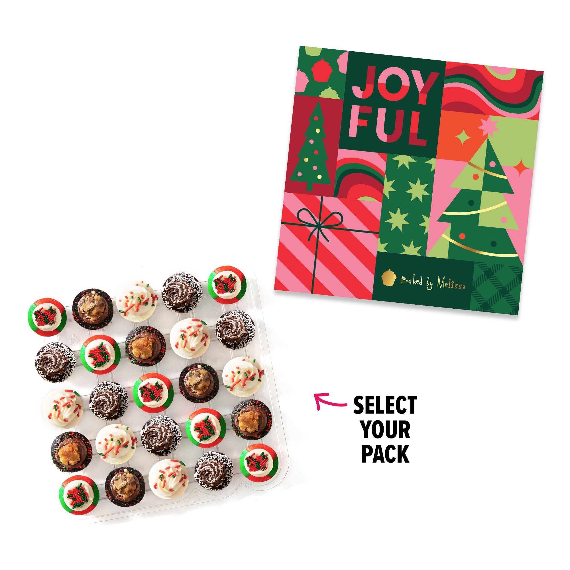 Christmas Gift Box 25-Pack | Baked by Melissa