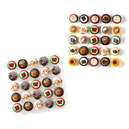 Tinsel Time Cupcakes 50-Pack