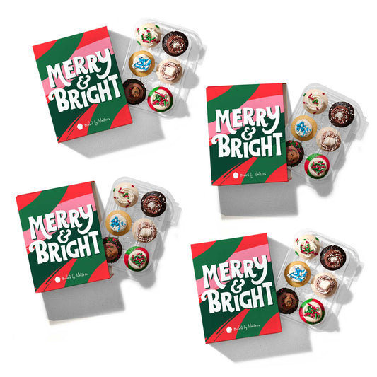 Merry & Bright Gift Box 6-Pack (Bundle of 4)