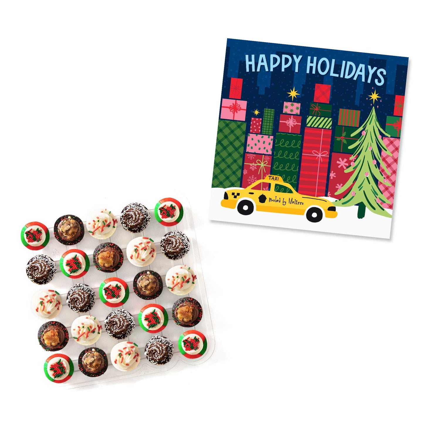 Christmas in New York Cupcakes 25-Pack