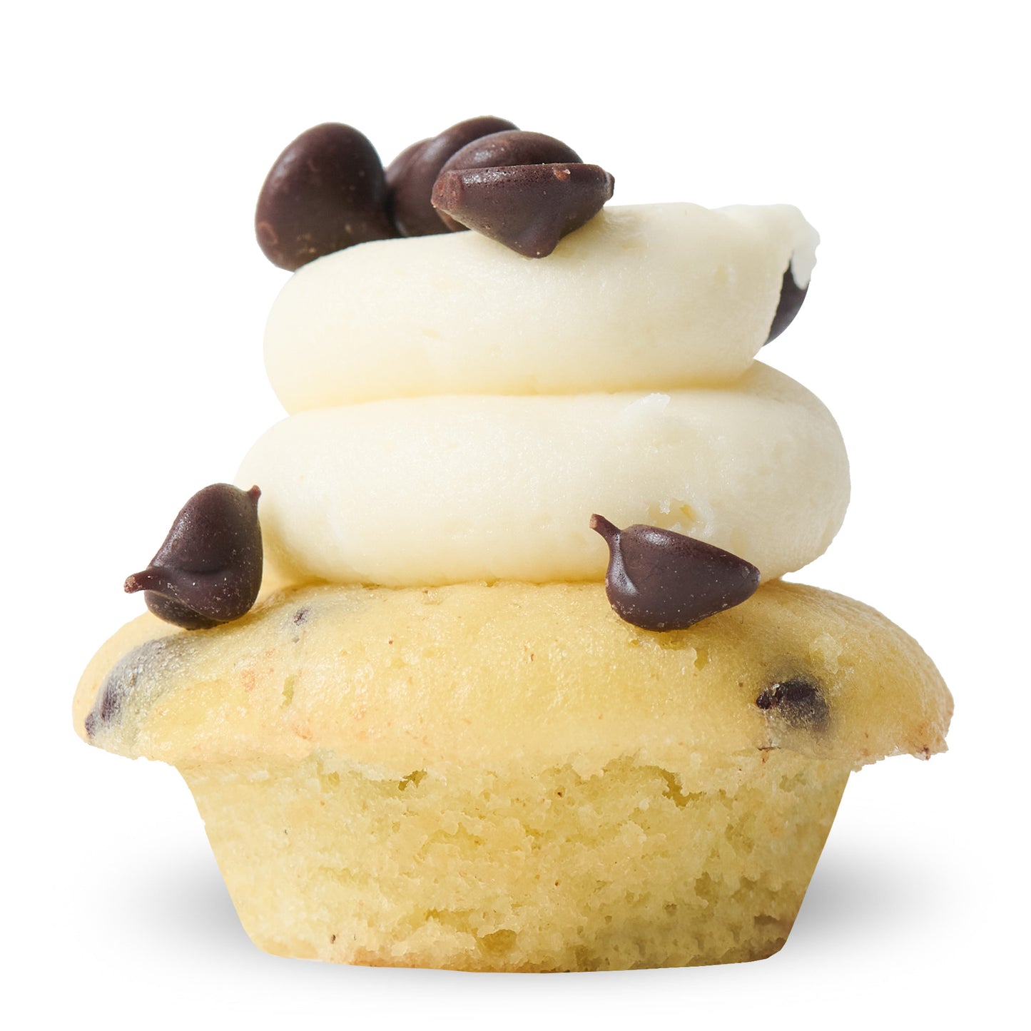 Chocolate Chip Pancake Cupcake