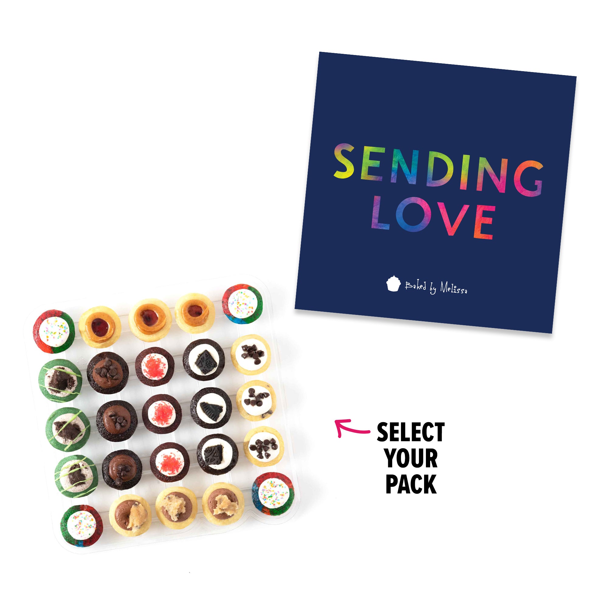 Sending Love Cupcake Gift Box 25-Pack – Baked by Melissa