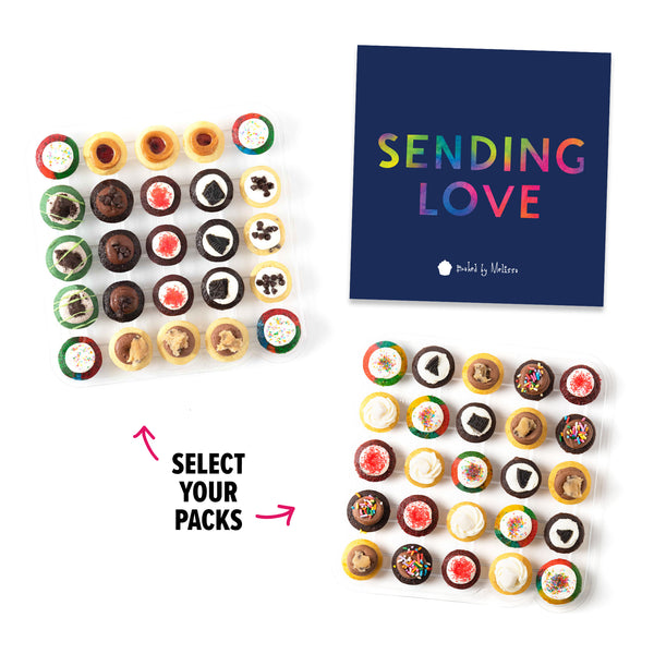 Sending Love Cupcake Gift Box 50-Pack – Baked by Melissa