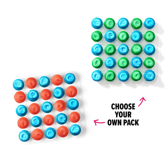 Halftime Cupcakes 50-Pack