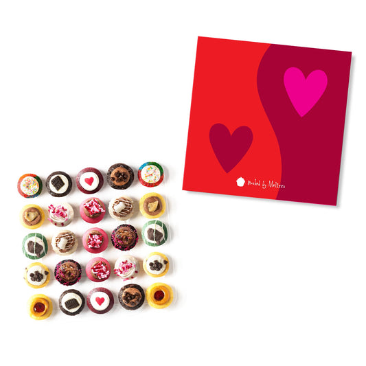Valentine's Day Gift Box w/ Latest & Greatest Cupcakes 25-Pack