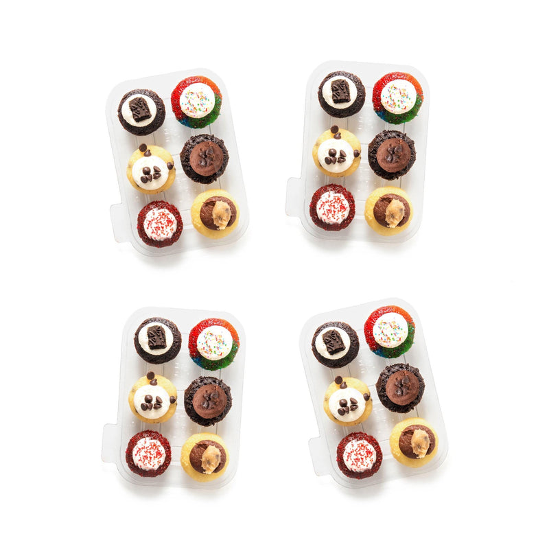 Party Safe No Nut Cupcakes 6-Pack (Bundle of 4)